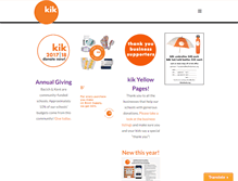 Tablet Screenshot of kikschools.org